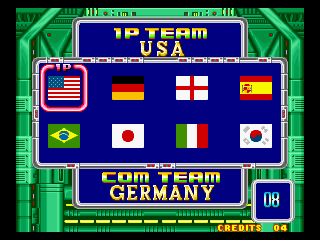 Soccer Brawl screenshot 5 for Neo Geo AES